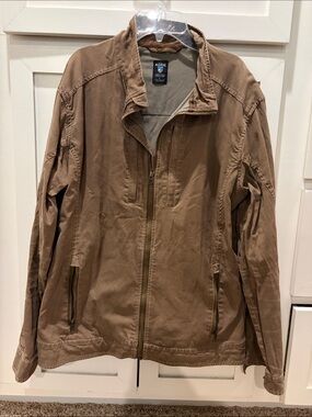 Kuhl Men's Tan Lightweight Zip Jacket